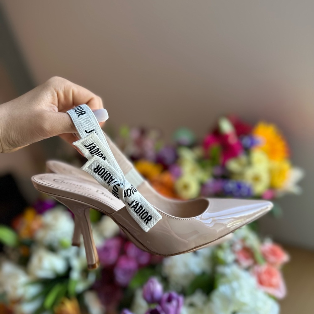 Dior slingback heels